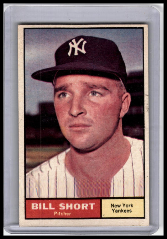 1961 Topps #252 Bill Short