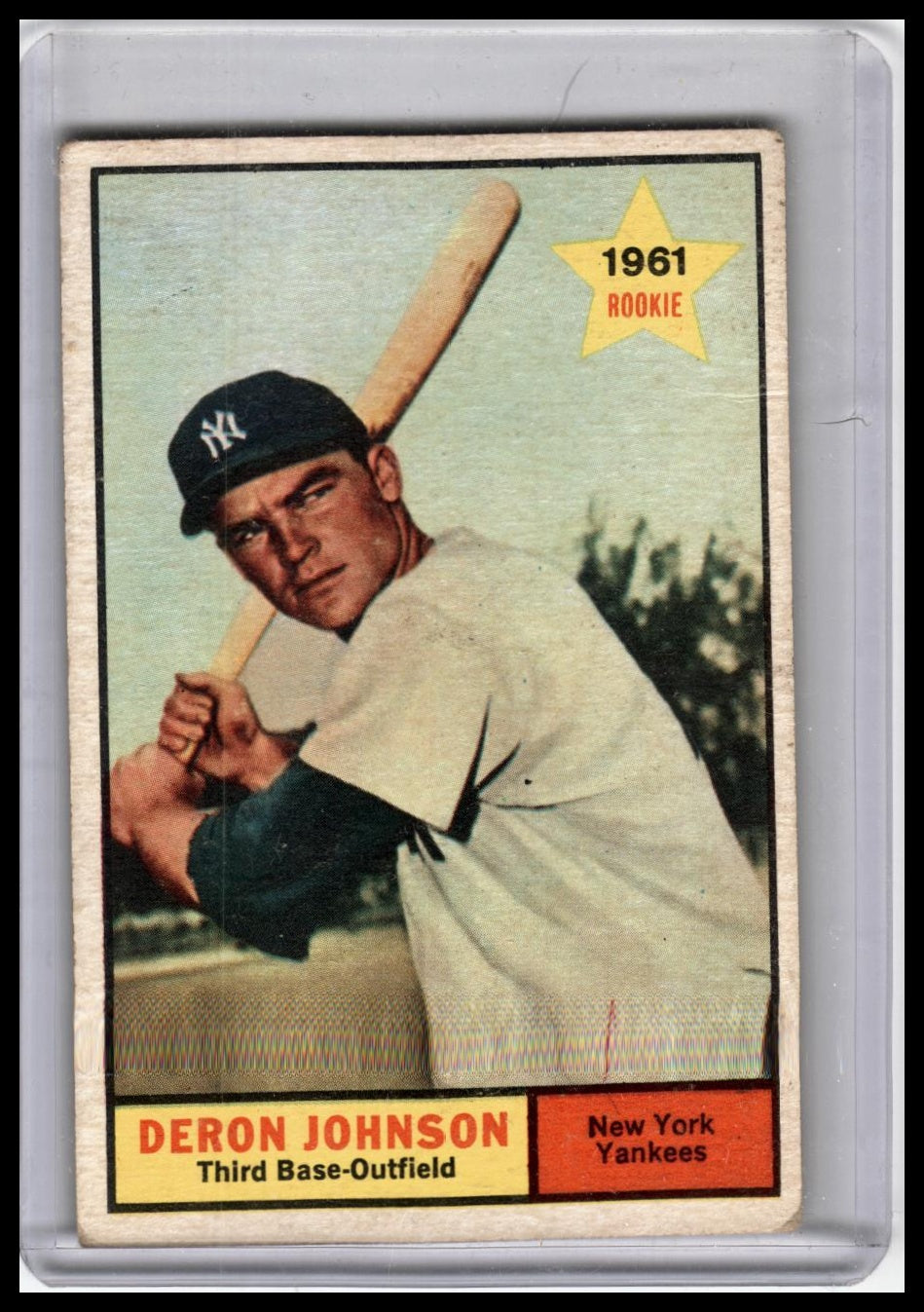 1961 Topps #68 Deron Johnson