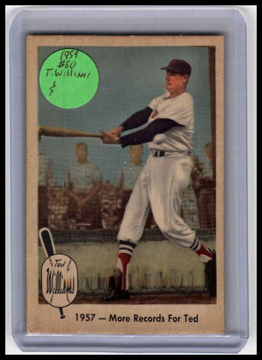 1959 Fleer Ted Williams #60 Ted Williams