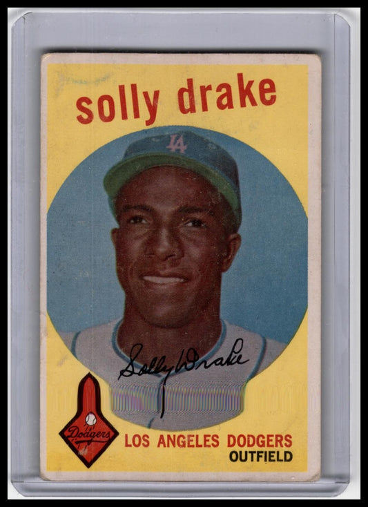 1959 Topps #406 Solly Drake