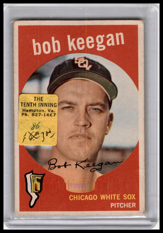1959 Topps #86 Bob Keegan