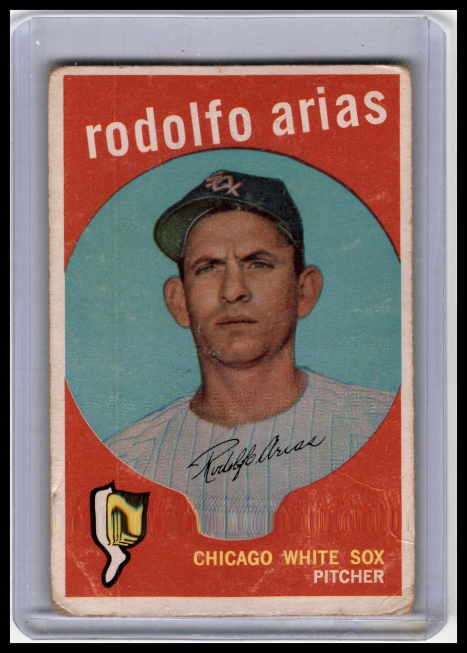 1959 Topps #537 Rodolfo Arias