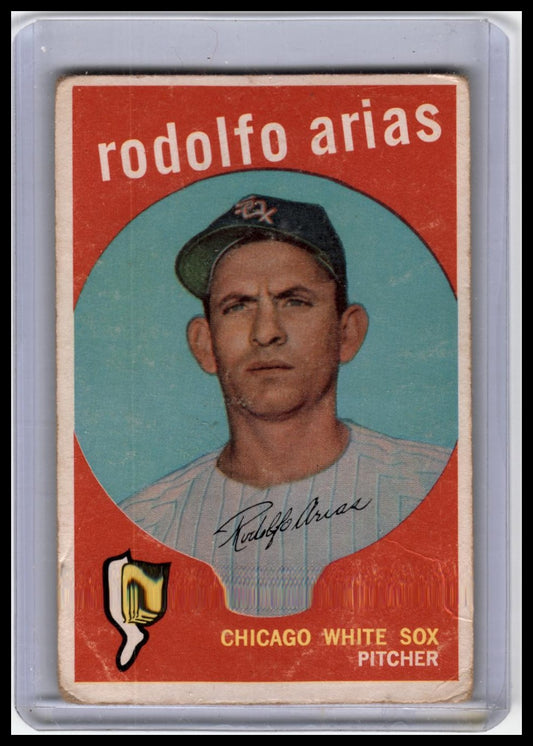 1959 Topps #537 Rodolfo Arias