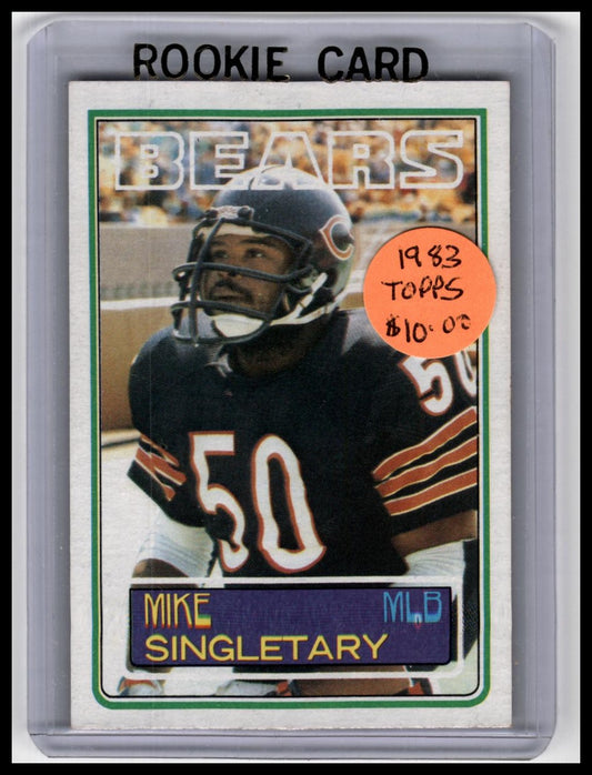 1983 Topps #38 Mike Singletary
