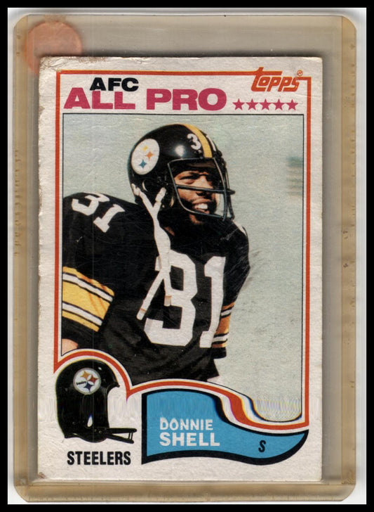 1982 Topps #217 Donnie Shell