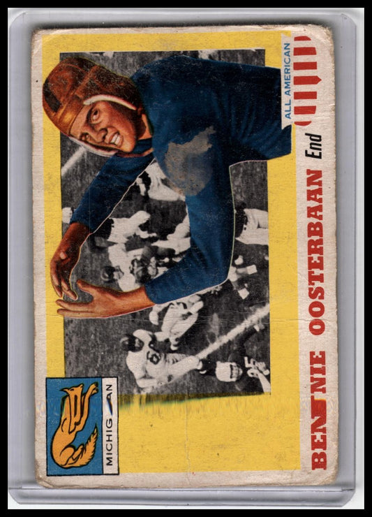 1955 Topps All-American #80 Bennie Oosterbaan