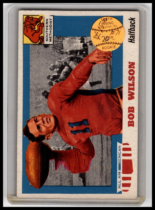 1955 Topps All-American #71 Bob Wilson