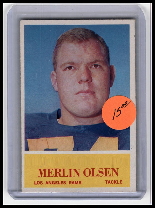 1964 Philadelphia #91 Merlin Olsen