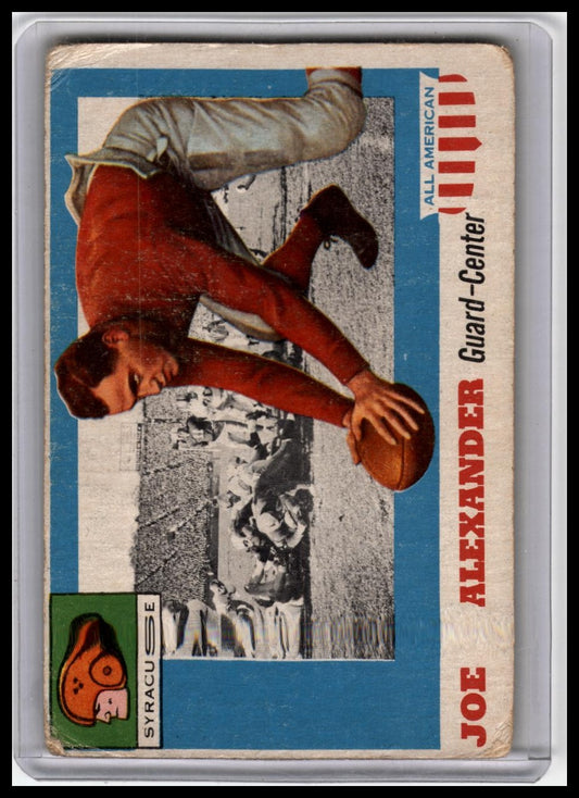 1955 Topps All-American #41 Joe Alexander