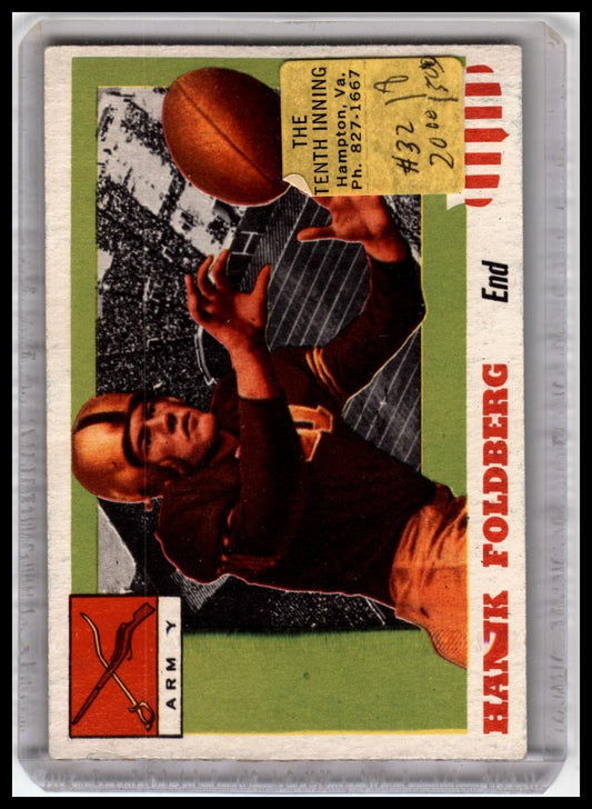 1955 Topps All-American #32 Hank Foldberg