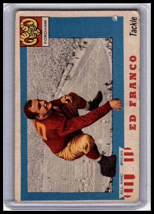 1955 Topps All-American #58 Ed Franco