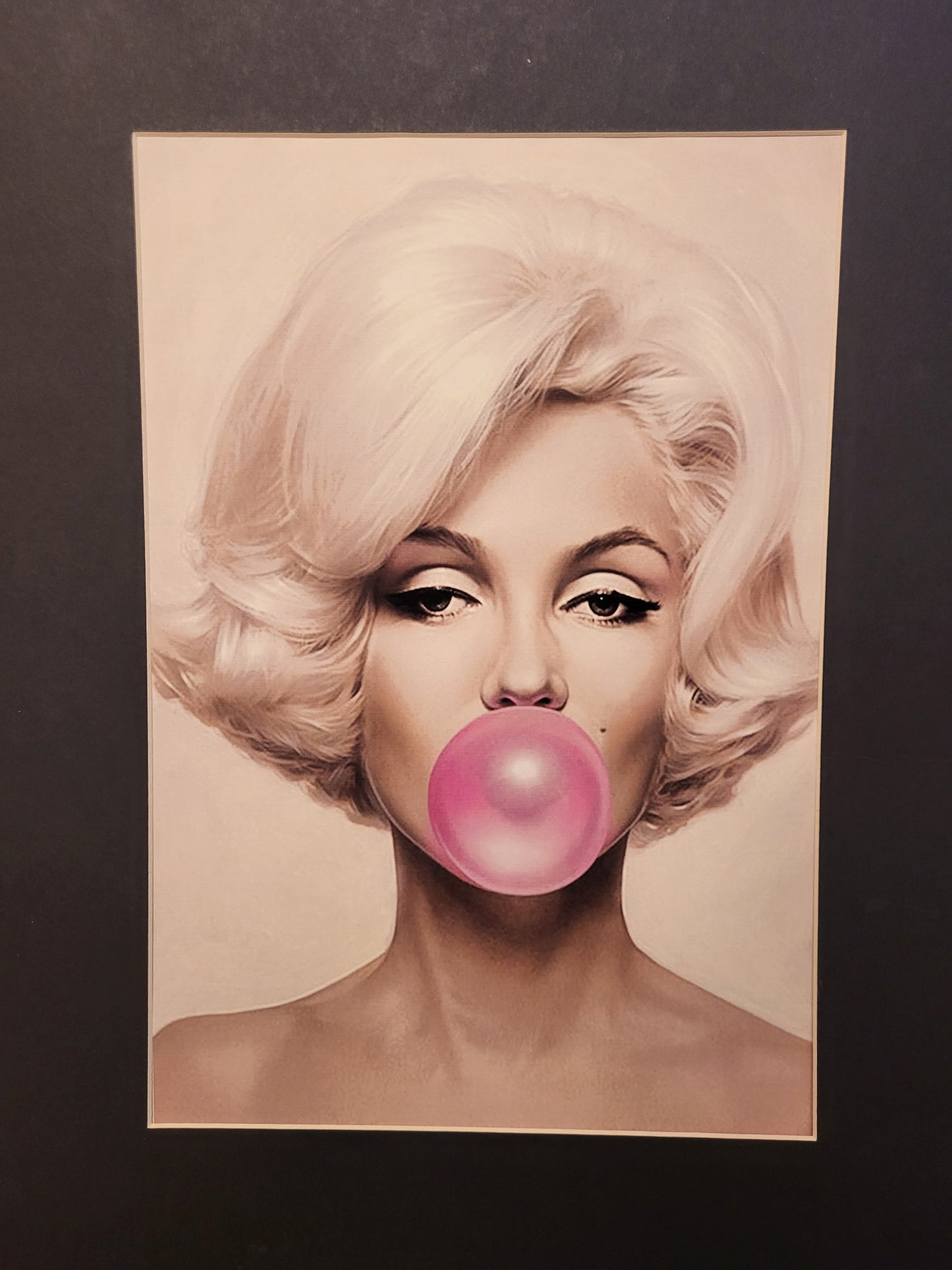 Audrey Hepburn & Marilyn Monroe Bubblegum Wall Art