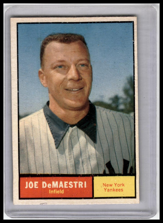 1961 Topps #116 Joe DeMaestri