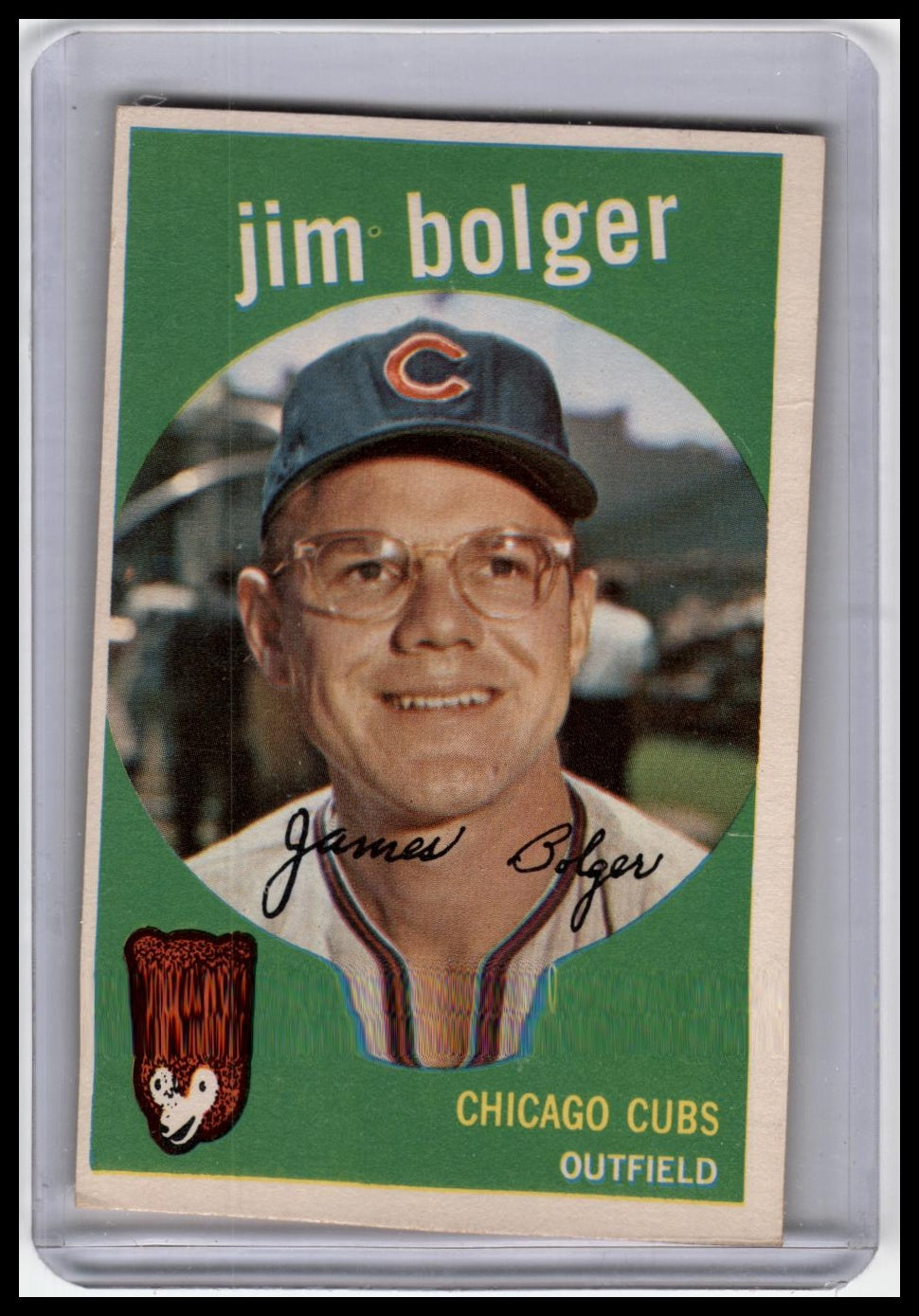 1959 Topps #29 Jim Bolger