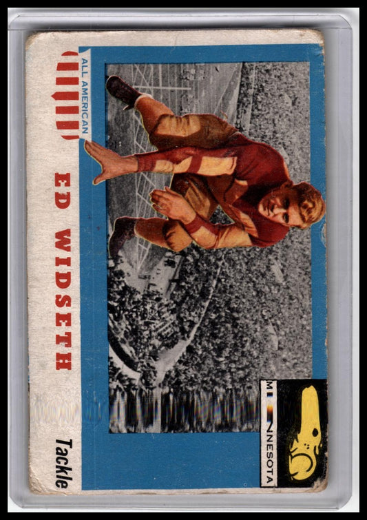 1955 Topps All-American #48 Ed Widseth
