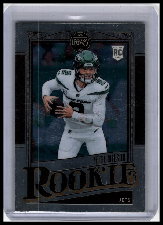 2021 Panini Chronicles #217 Zach Wilson Legacy Update Rookies Silver