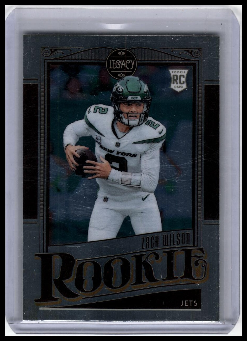 2021 Panini Chronicles #217 Zach Wilson Legacy Update Rookies Silver