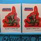 1984 Masters of the Universe Sticker Set (22 Stickers)